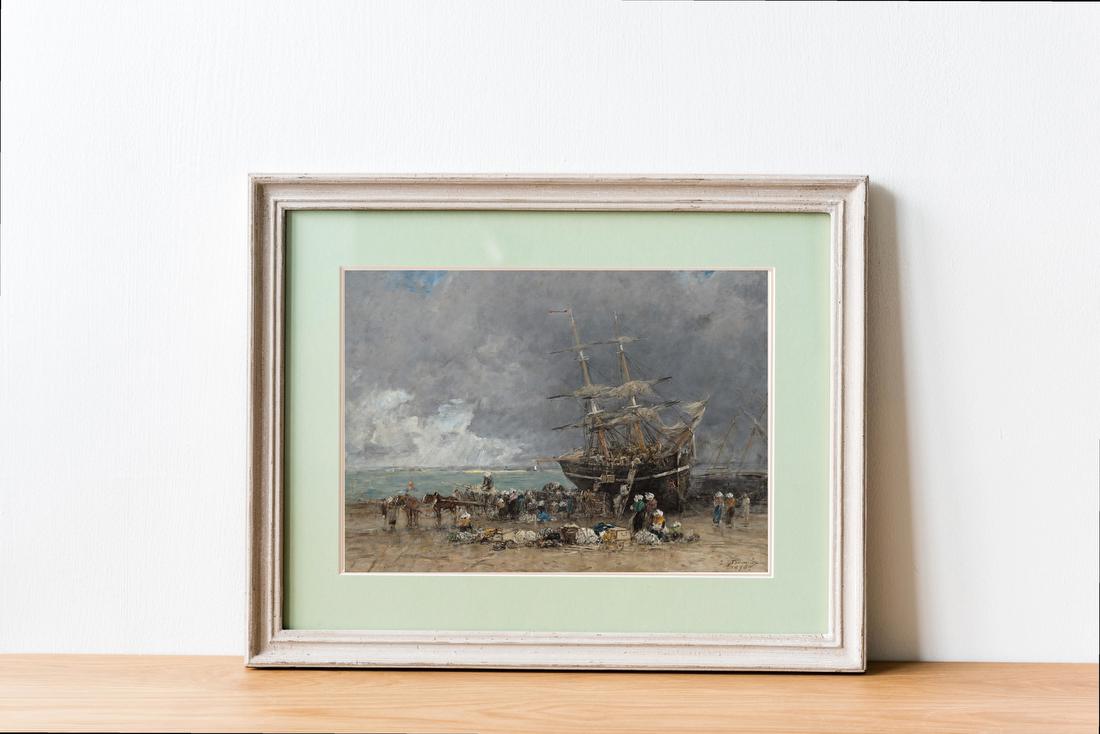 Return of the Terre-Neuvier – Eugène Louis Boudin