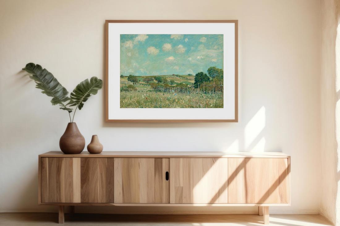 Meadow – Alfred Sisley