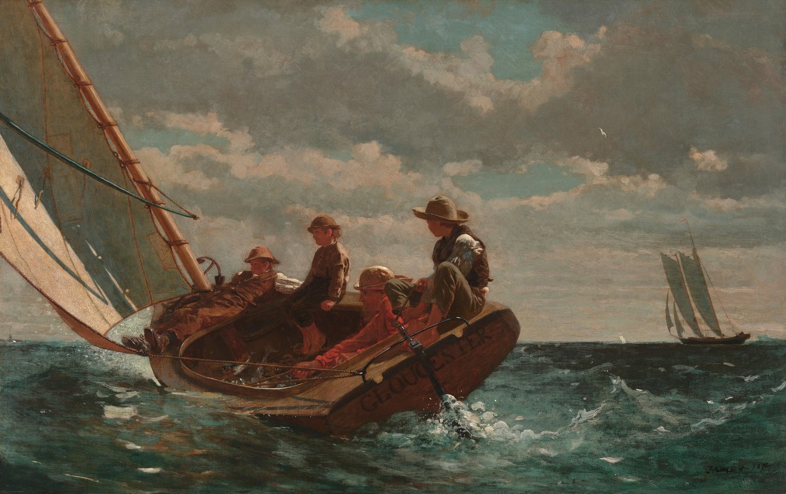 Breezing Up – Winslow Homer