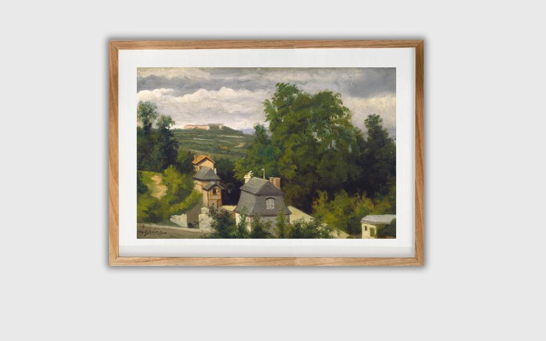 View on the Outskirts of Caen – Stanislas Lépine