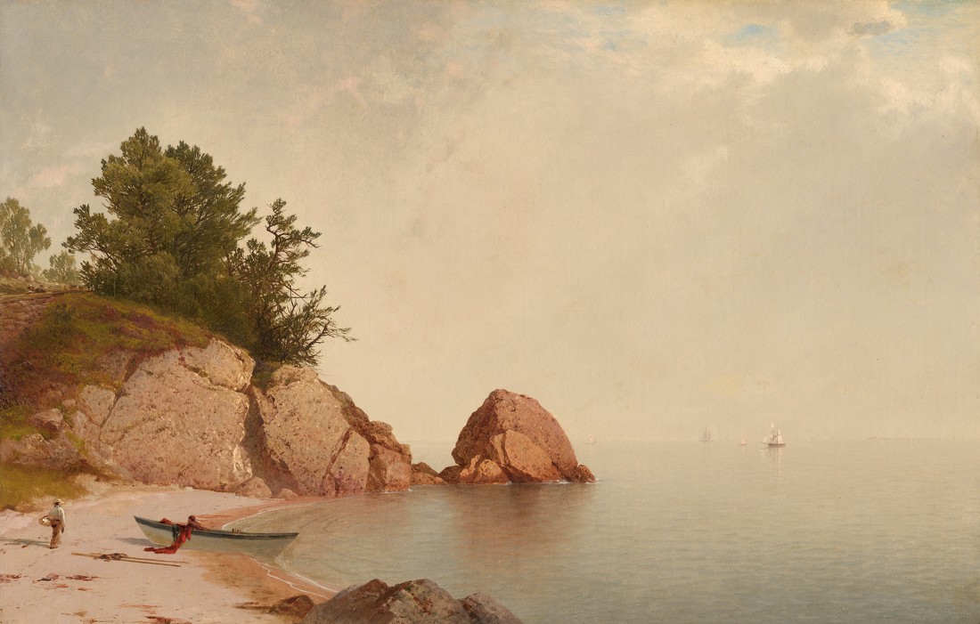 View of the Beach at Beverly, Massachusetts – John Frederick Kensett