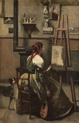 Corot's Studio