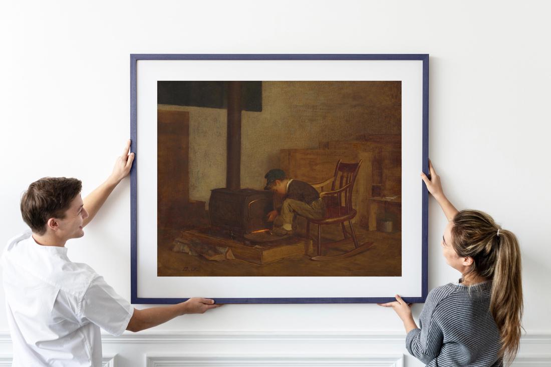 The Early Scholar – Eastman Johnson
