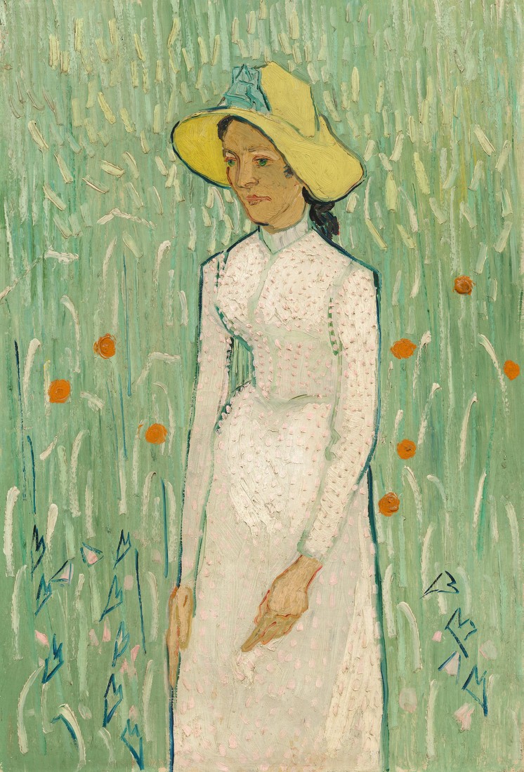 Girl in White in the Woods – Vincent van Gogh