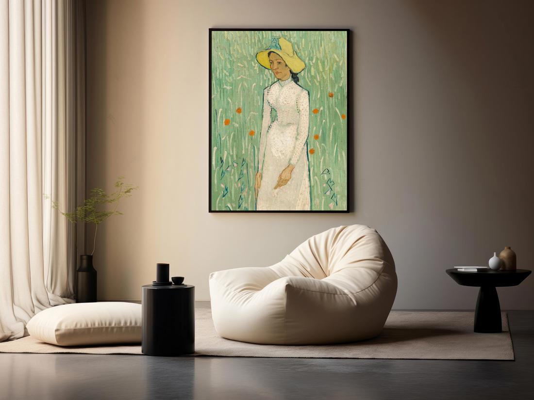 Girl in White in the Woods – Vincent van Gogh