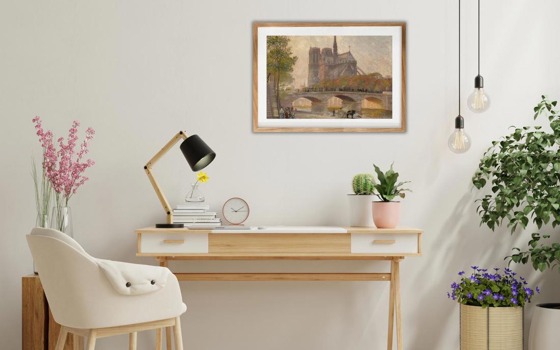 Notre Dame de Paris – Robert William Vonnoh
