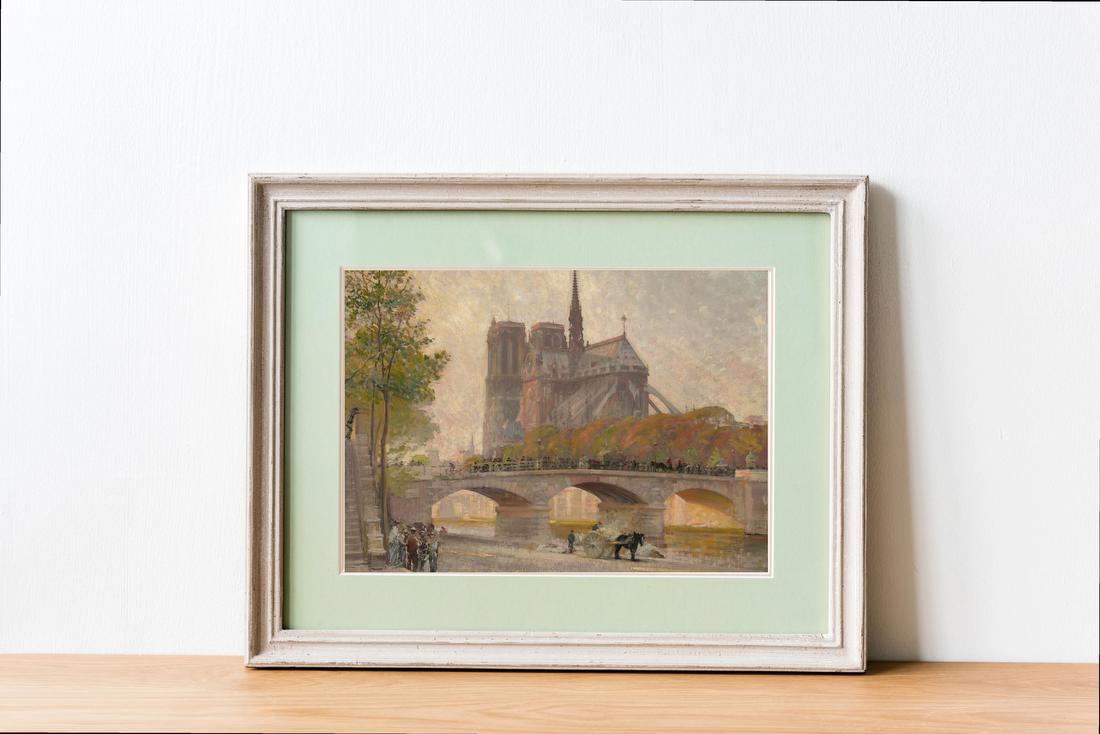 Notre Dame de Paris – Robert William Vonnoh