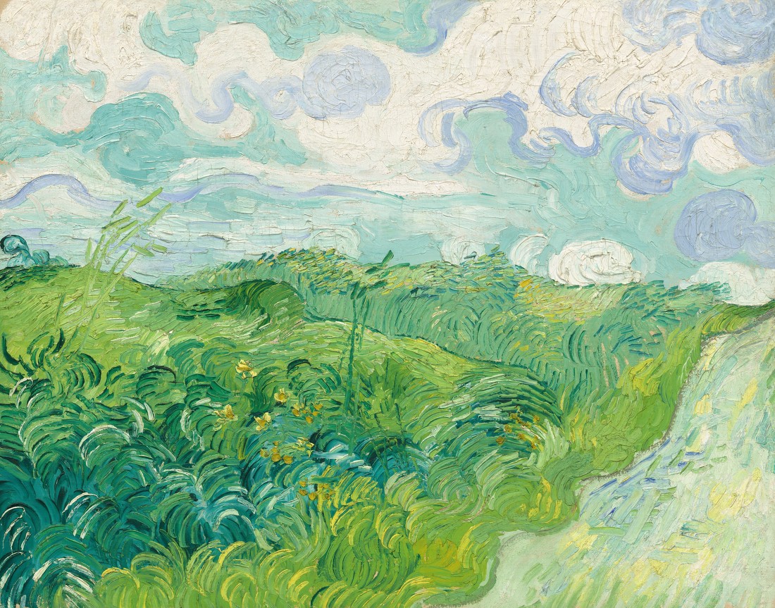 Green Wheat Fields – Vincent van Gogh