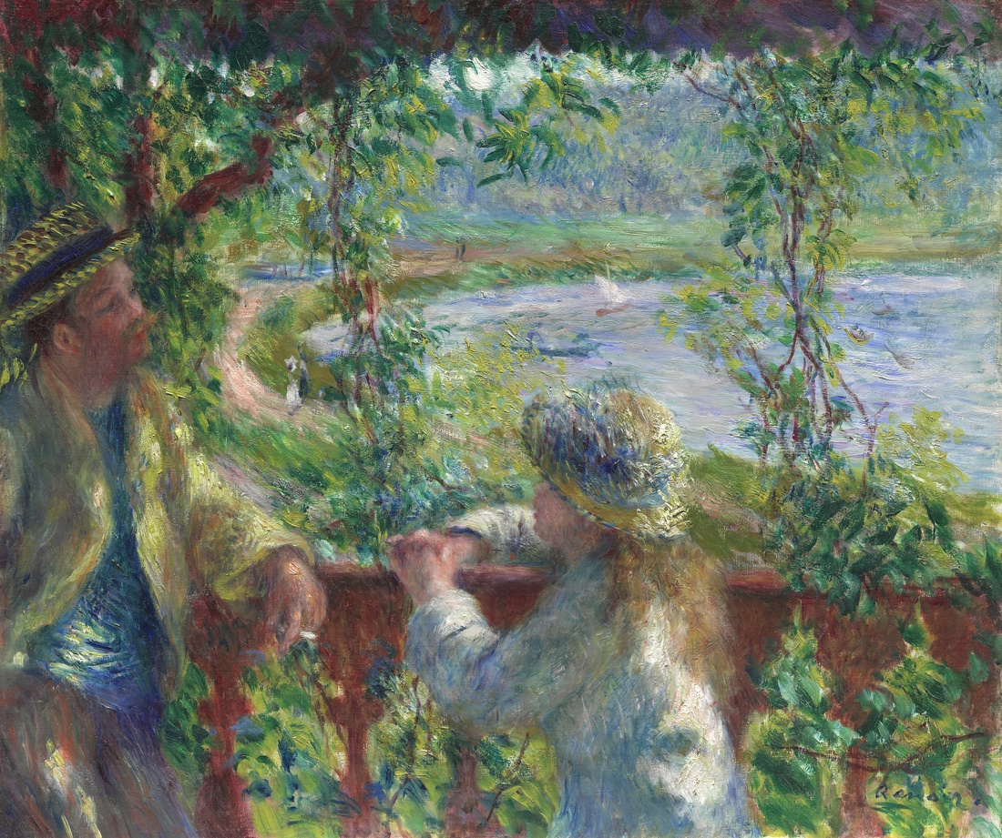 Near the Lake – Pierre-Auguste Renoir