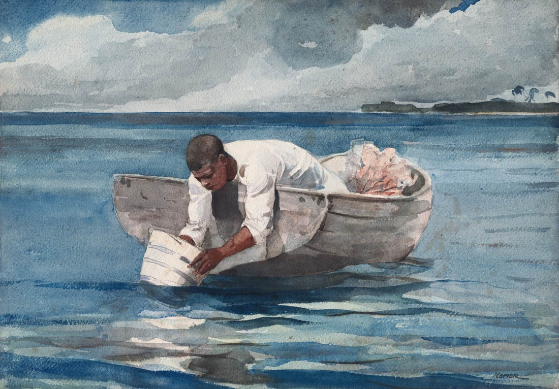 The Water Fan – Winslow Homer