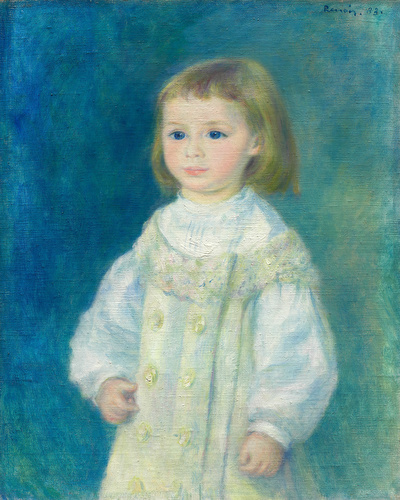 Child in a White Dress