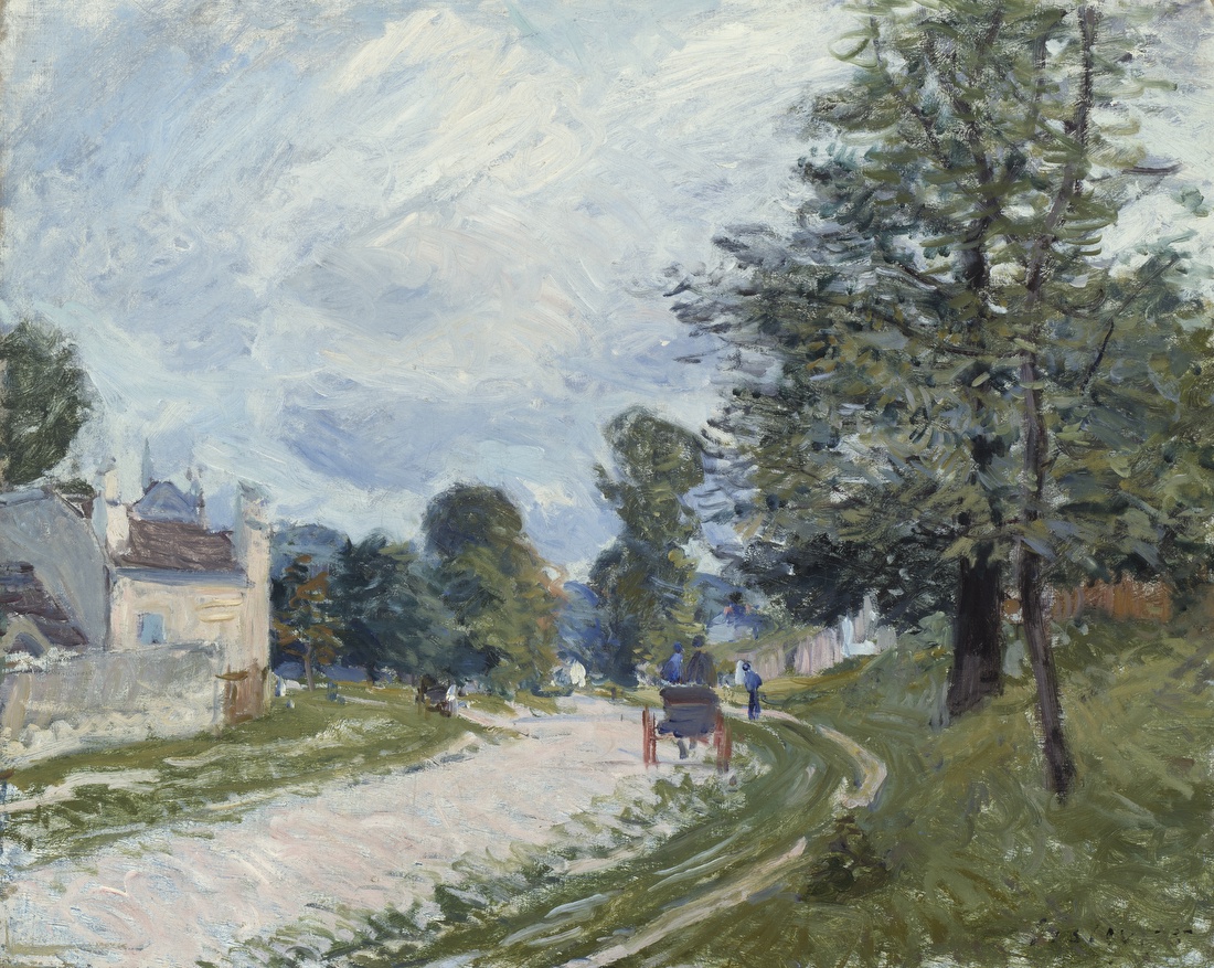 A Turn in the Road – Alfred Sisley
