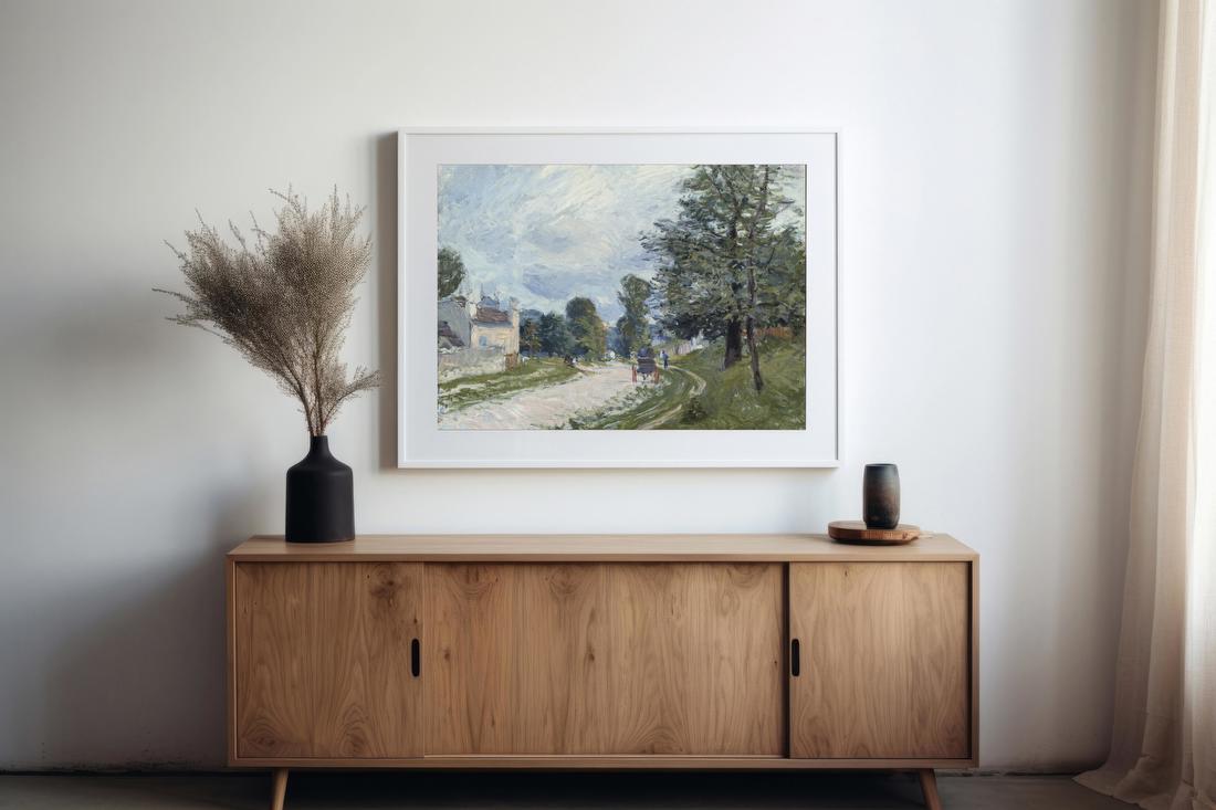 A Turn in the Road – Alfred Sisley
