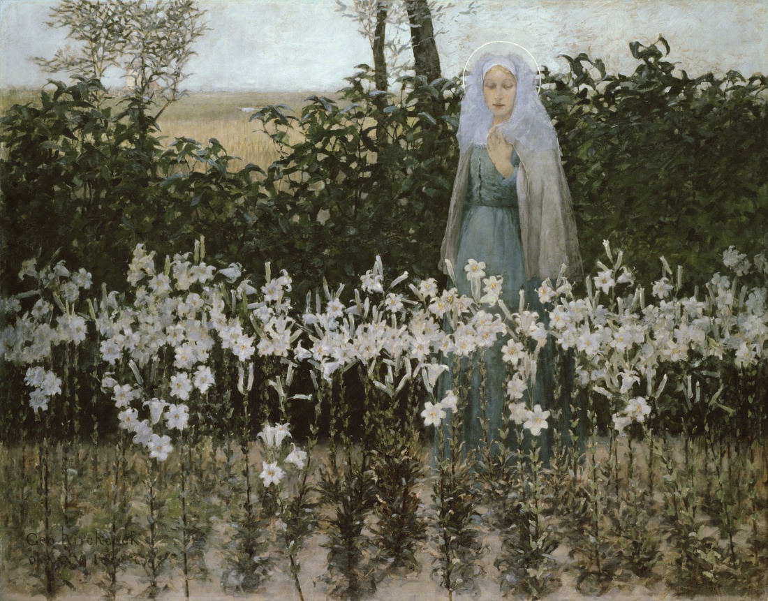 The Annunciation – George Hitchcock