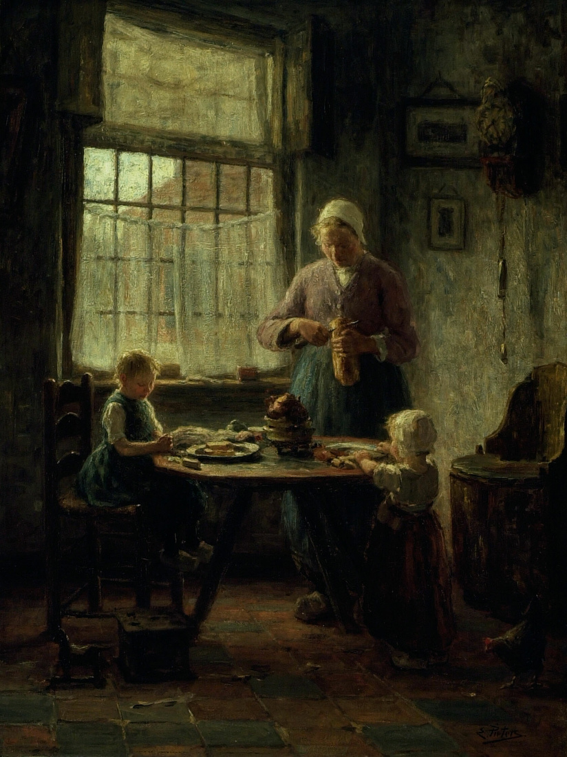 A Family Meal – Evert Pieters