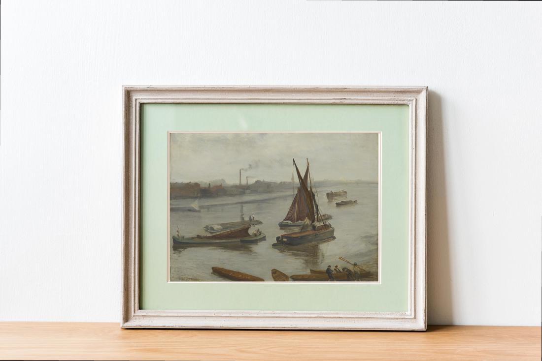 Grey and Silver: Old Battersea Reach – James McNeill Whistler