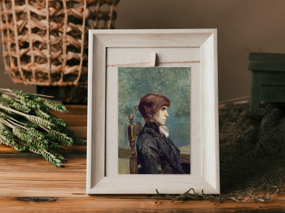Portrait of Jeanne Wenz – Henri de Toulouse-Lautrec