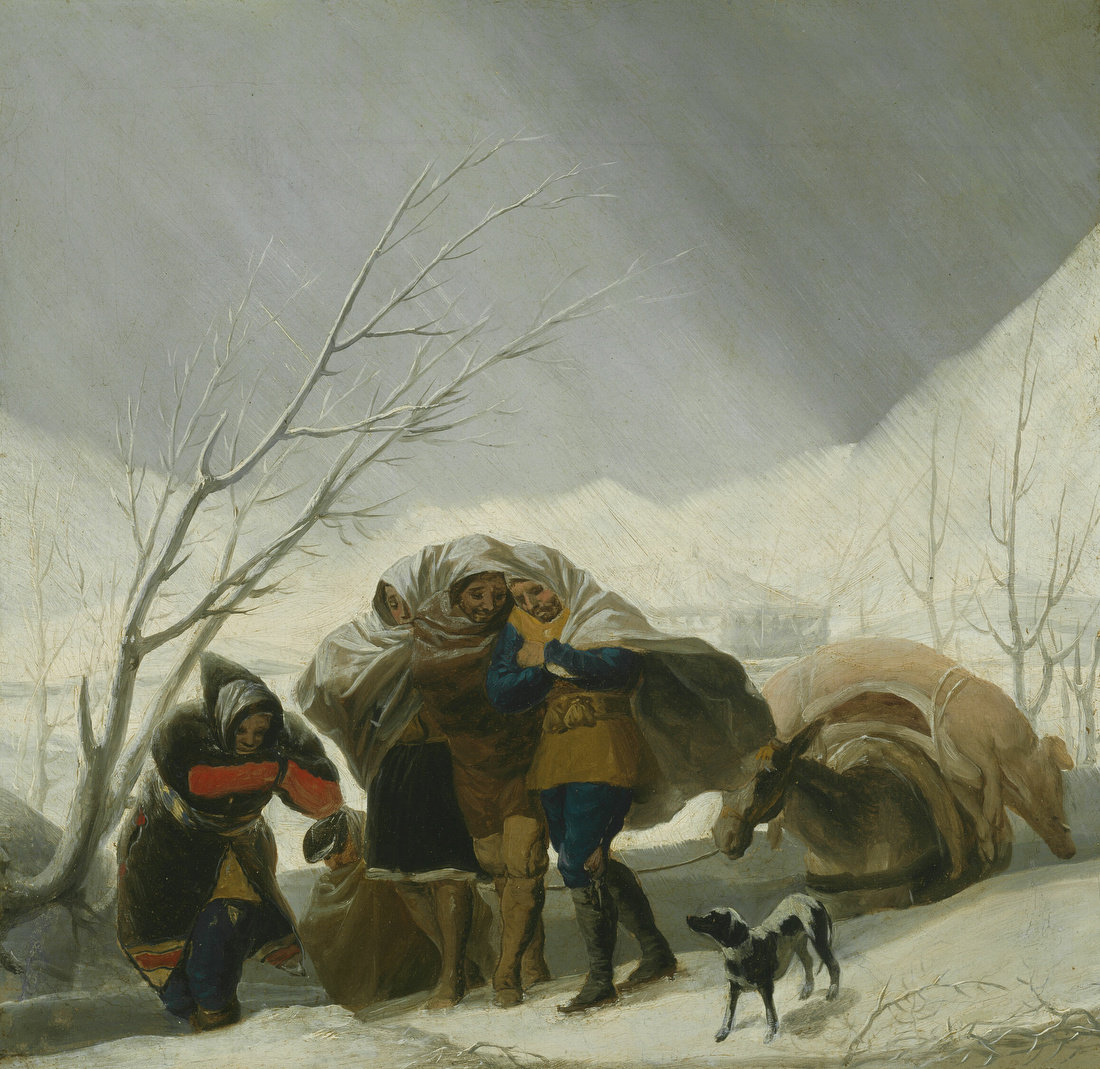 Winter Scene – Francisco José de Goya y Lucientes