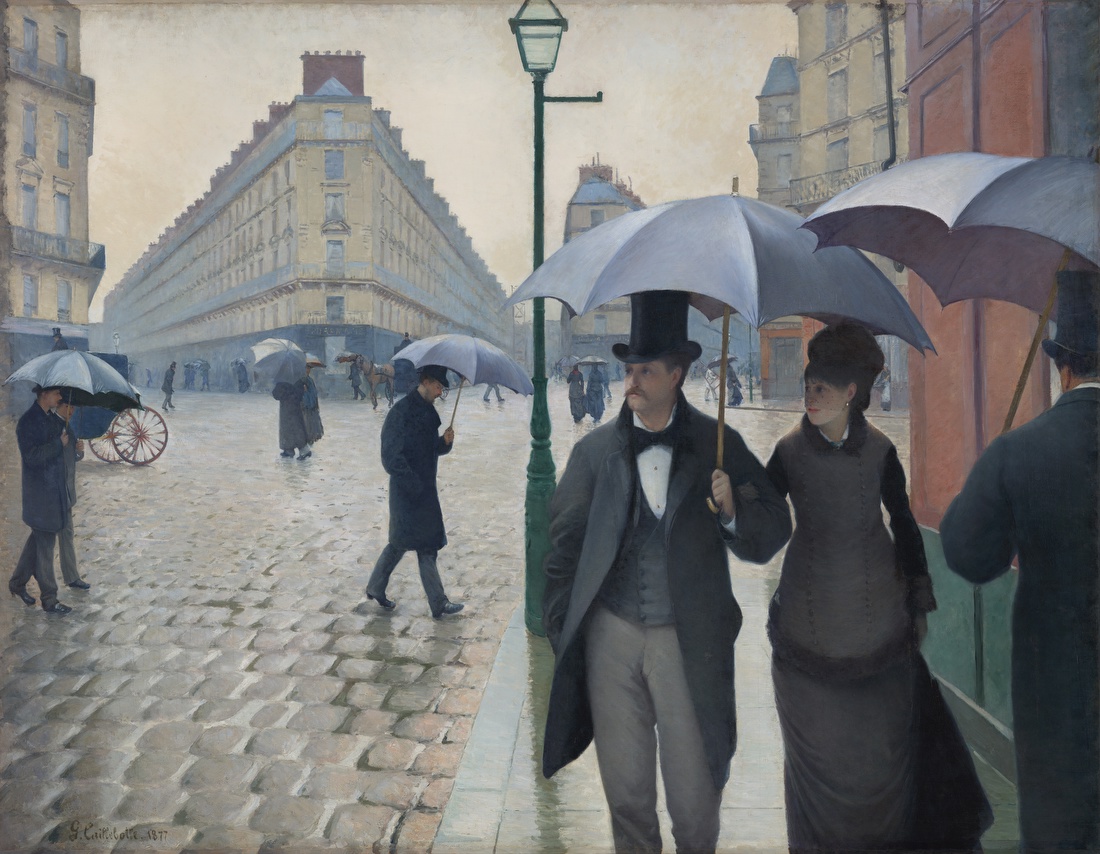 Paris Street, Rainy Day – Gustave Caillebotte