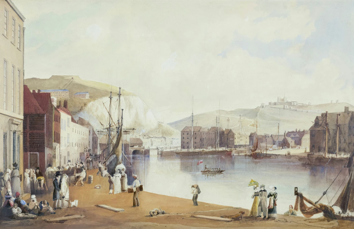 Dover Harbor – John Gendall