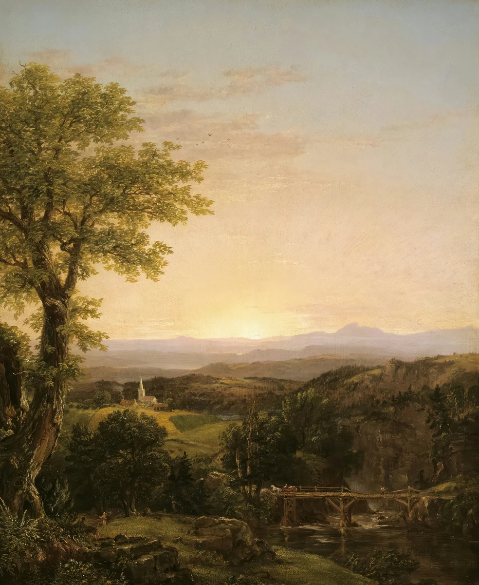 New England Scenery – Thomas Cole