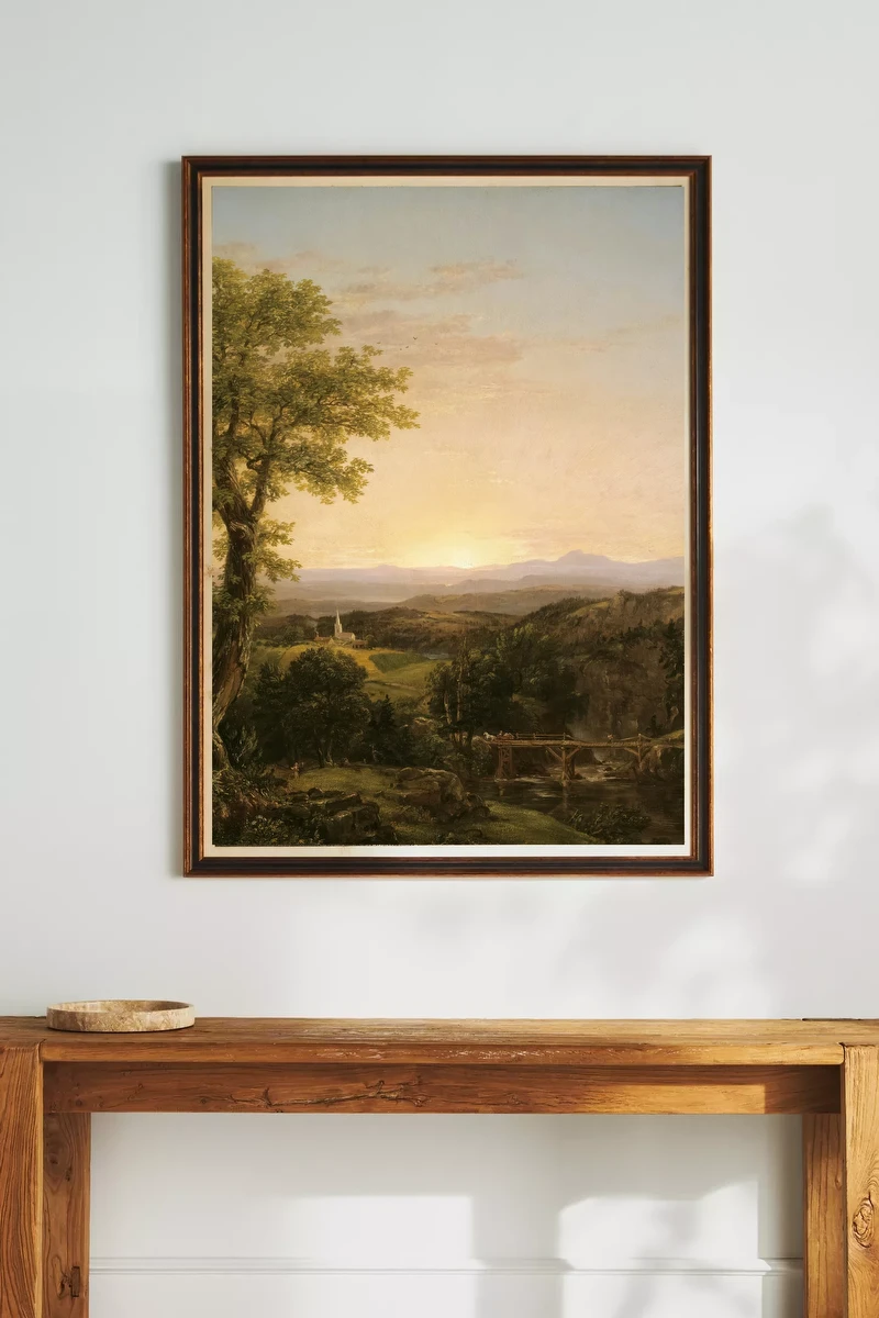 New England Scenery – Thomas Cole