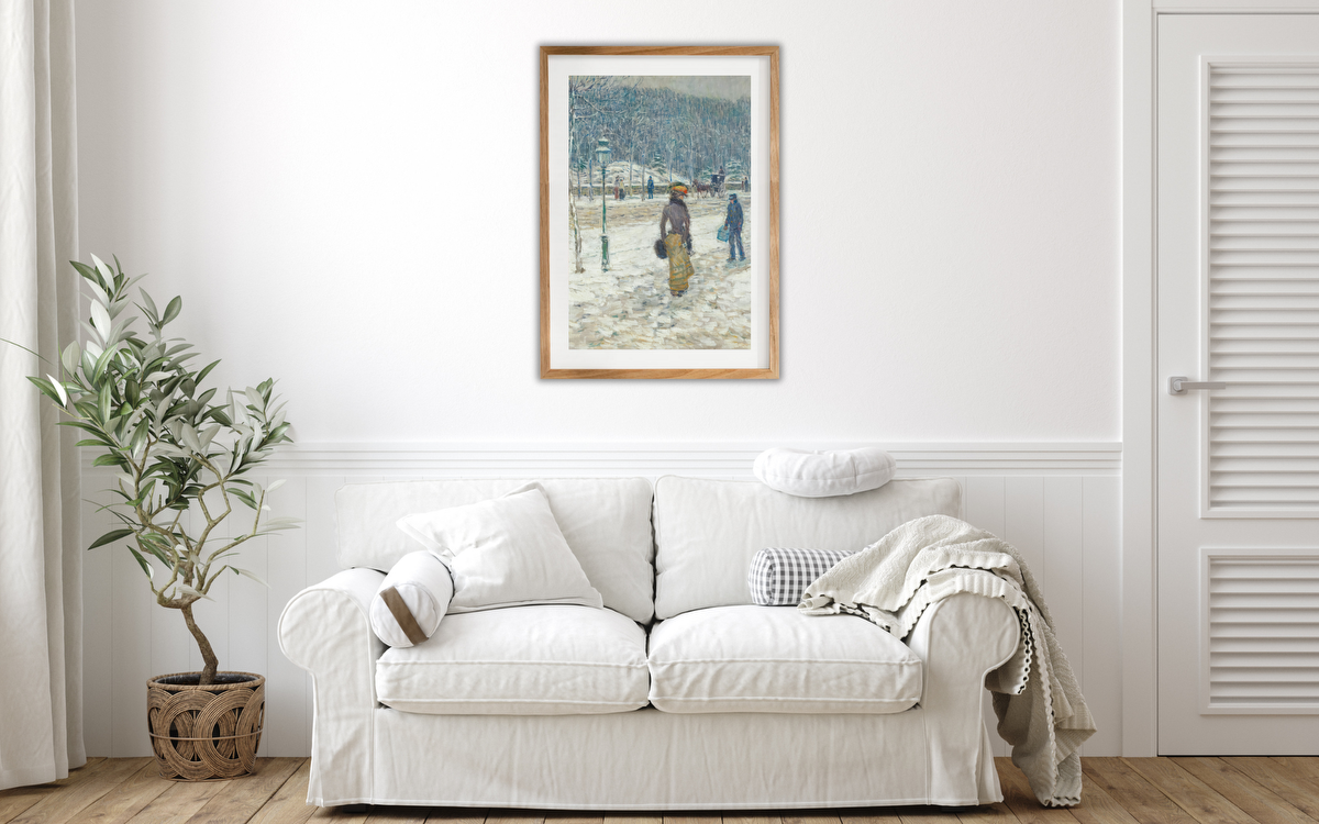 New York Street – Childe Hassam