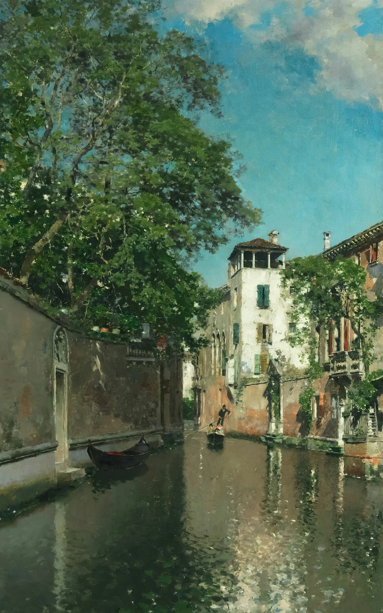 Canal in Venice – Martin Rico y Ortega