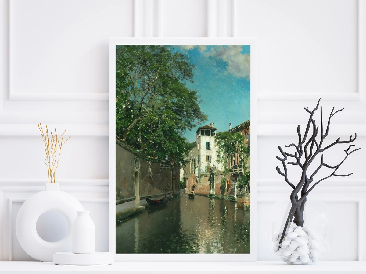 Canal in Venice – Martin Rico y Ortega