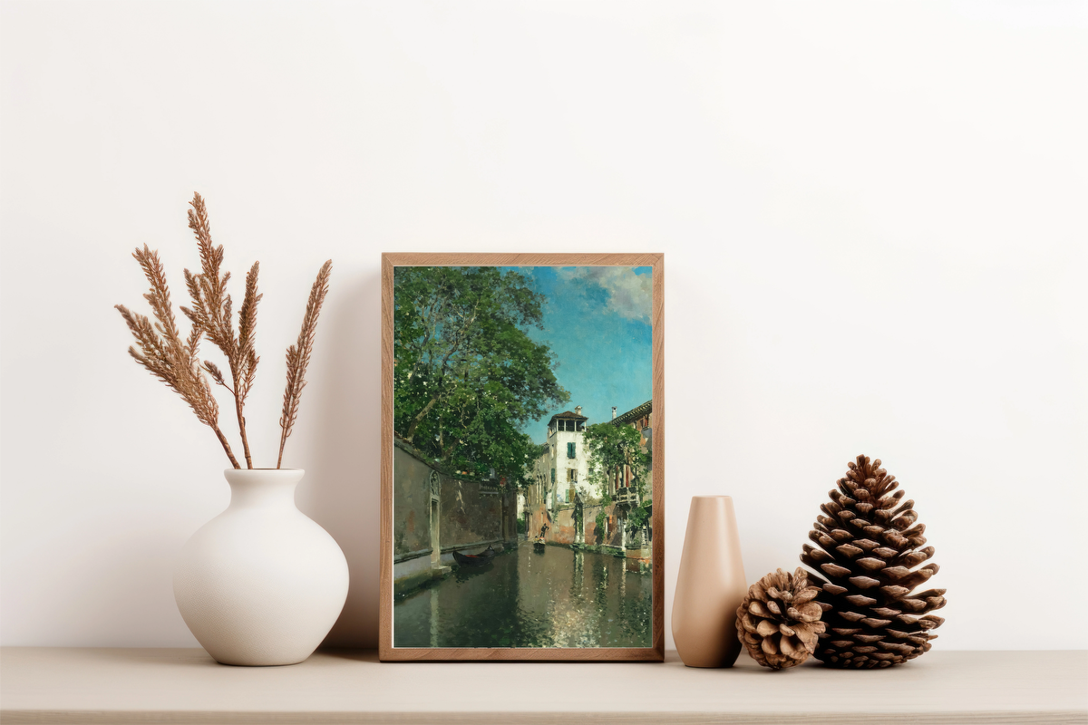 Canal in Venice – Martin Rico y Ortega