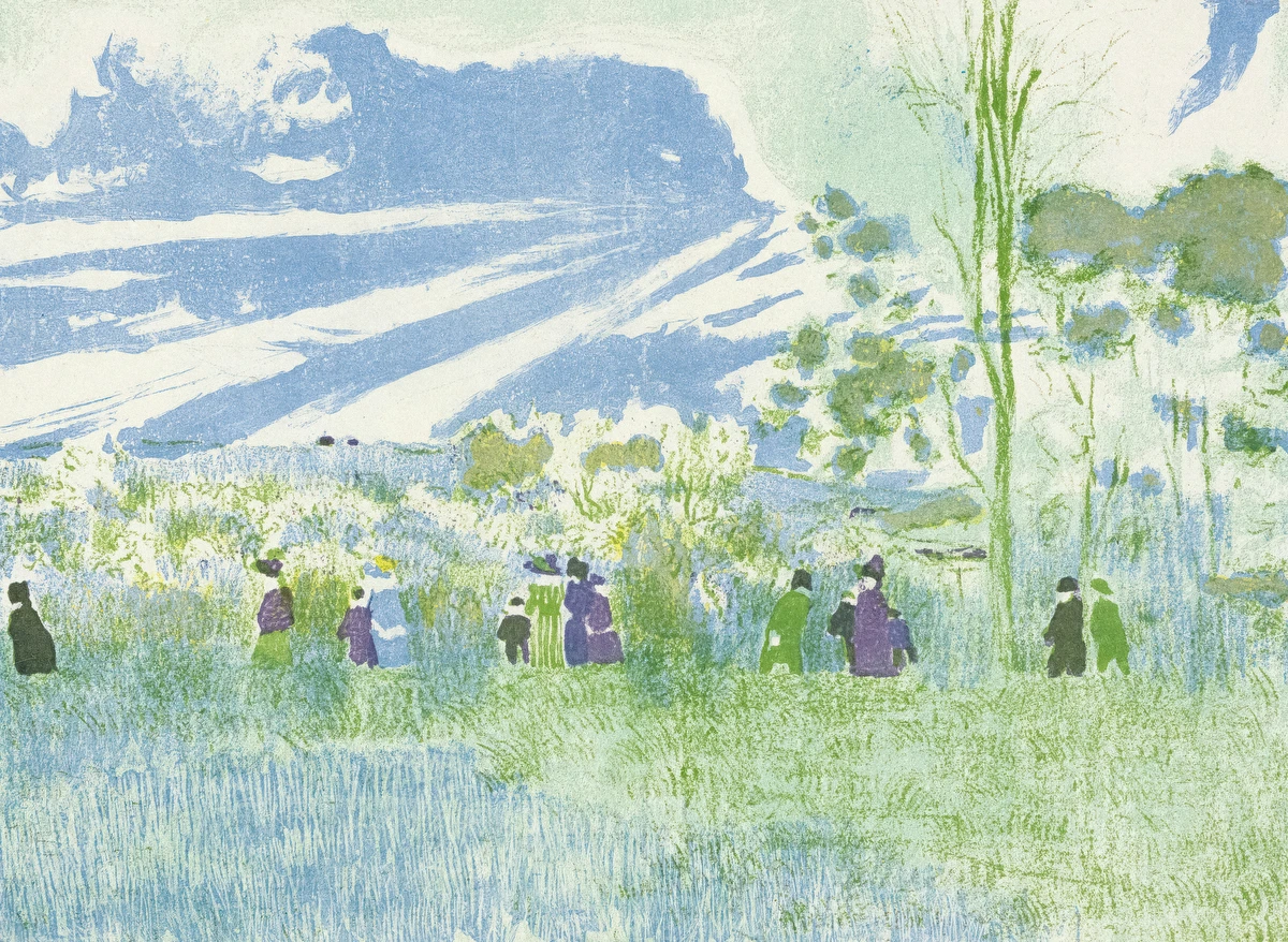 Across the Fields – Édouard Jean Vuillard