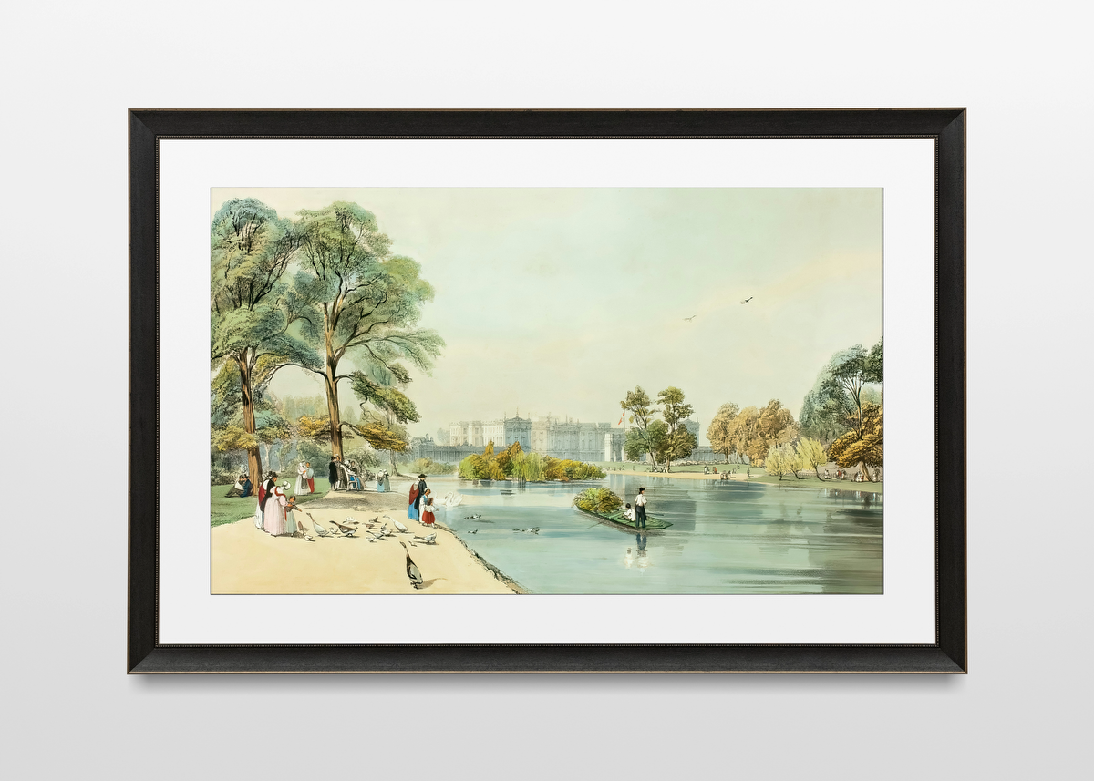 Buckingham Palace from St. James Park – Thomas Shotter Boys