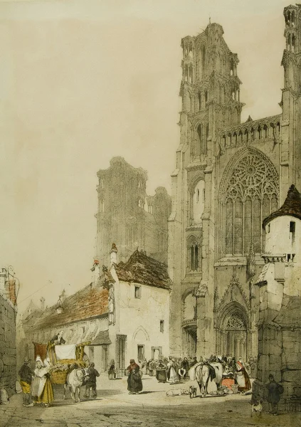Picturesque Architecture in Paris, Ghent, Antwerp, Touen, etc.