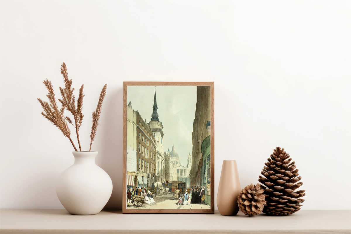 St. Paul's from Ludgate Hill – Thomas Shotter Boys