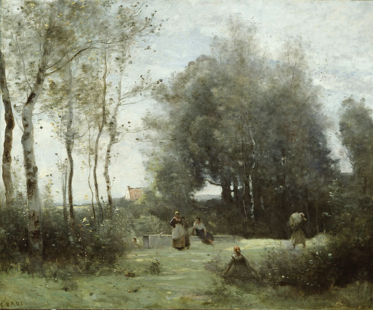 The Bridge of Trysts – Jean-Baptiste-Camille Corot