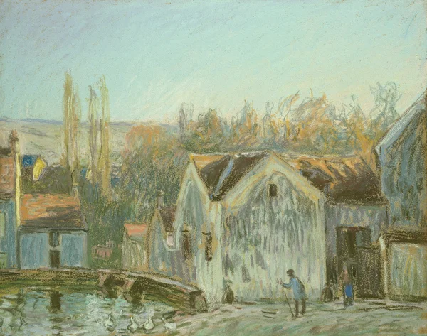 A Corner of Moret-sur-Loing