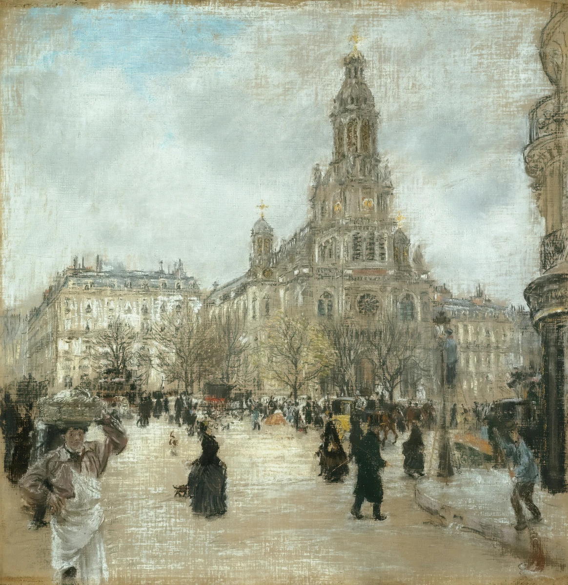 Place de la Trinité, Paris – Jean François Raffaëlli