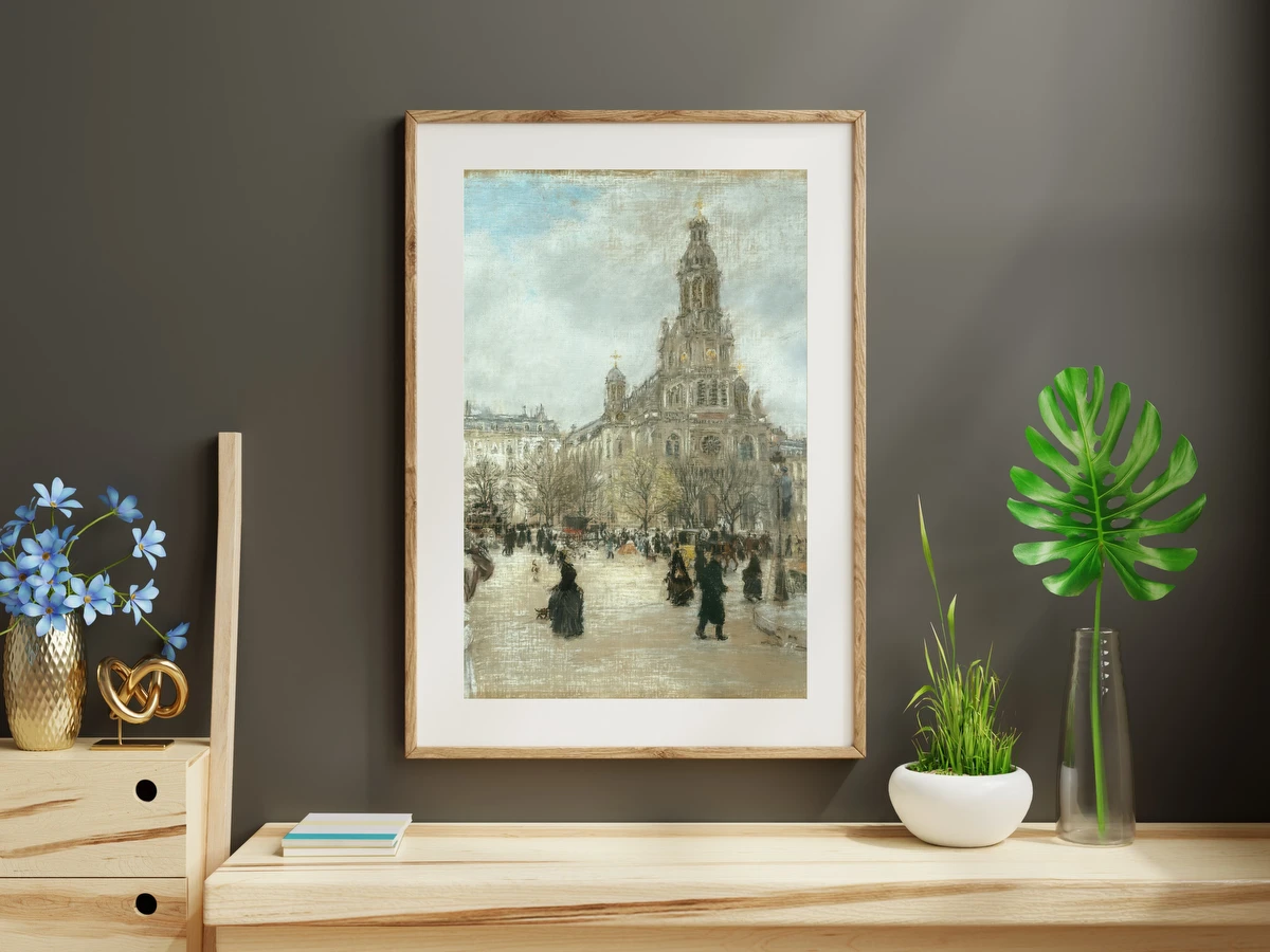 Place de la Trinité, Paris – Jean François Raffaëlli