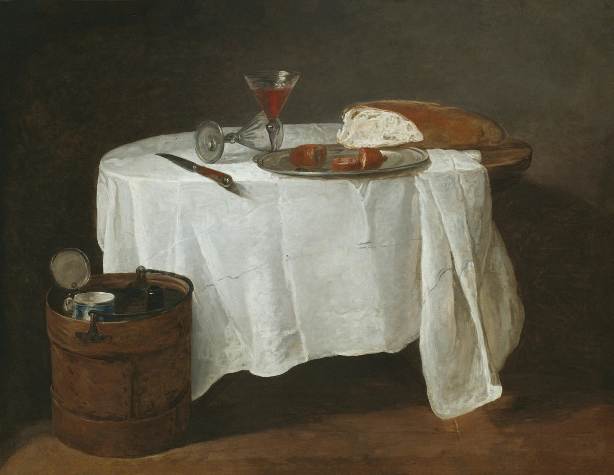 The White Tablecloth – Jean Siméon Chardin