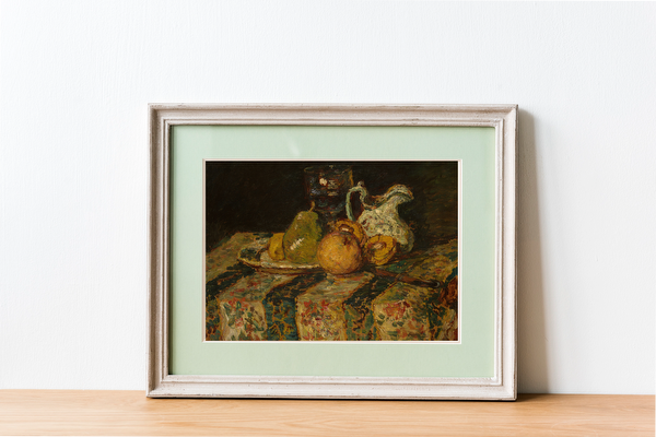 Still Life with Fruit and Wine Jug