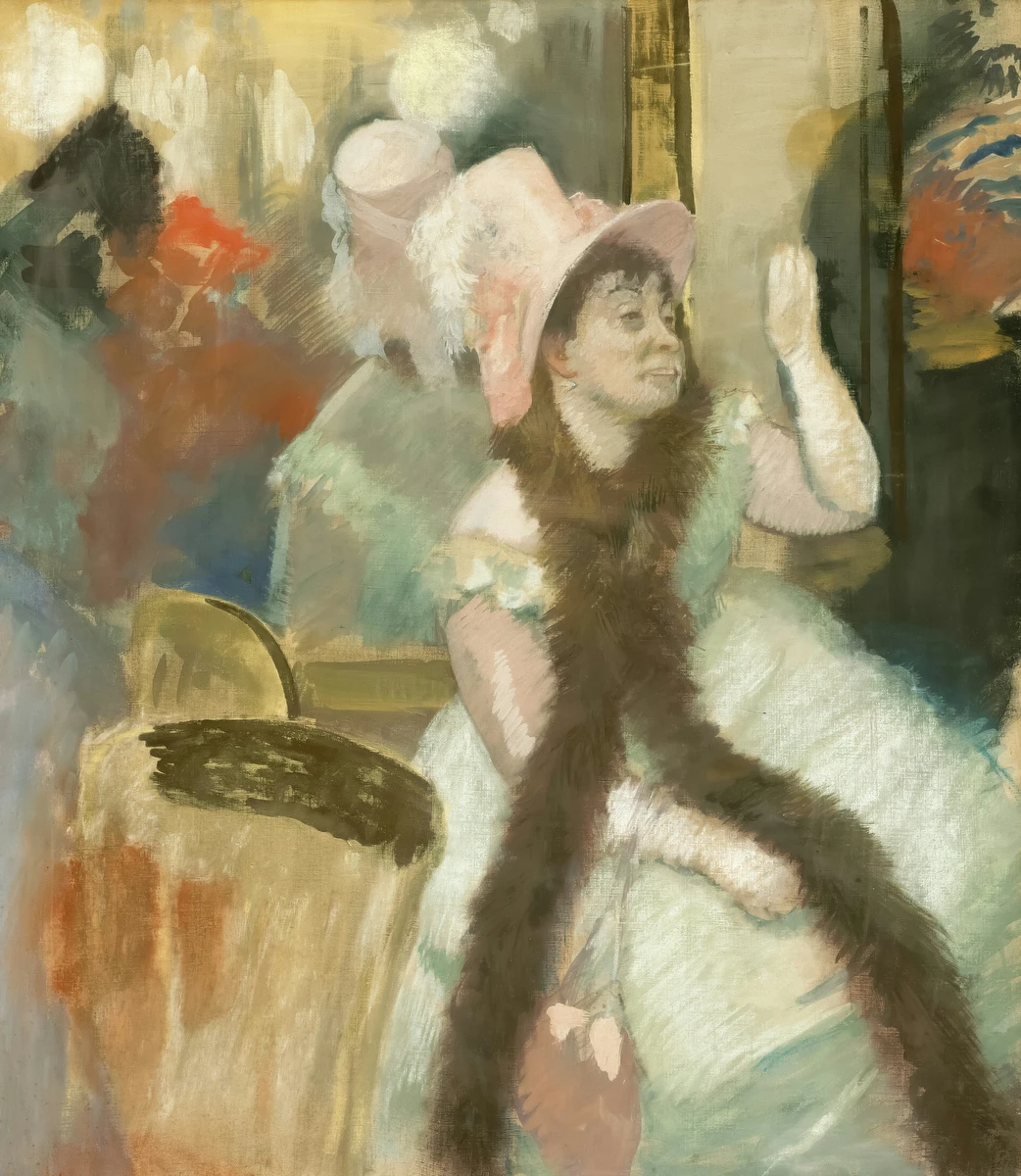 Portrait after a Costume Ball – Edgar Degas