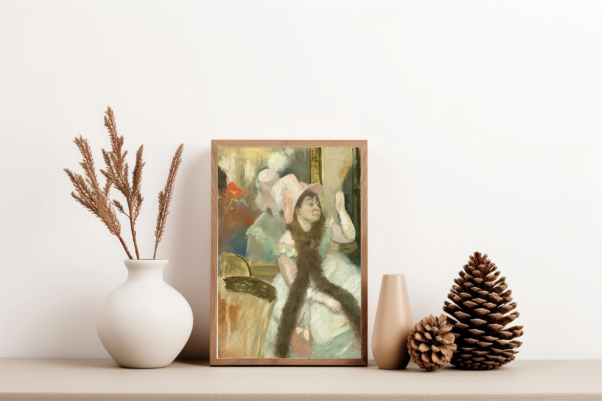 Portrait after a Costume Ball – Edgar Degas