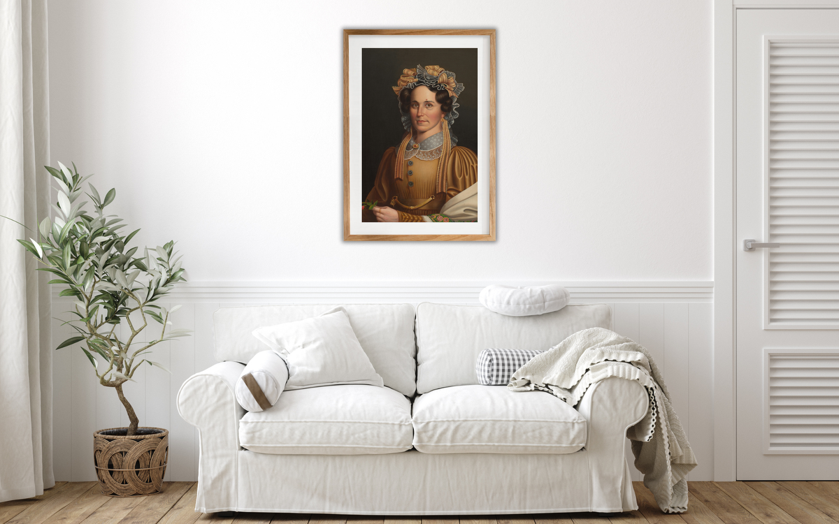 Lady in Brown – Frederick R. Spencer