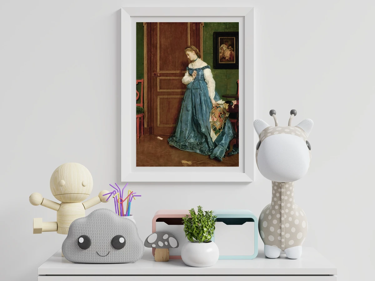 Hesitation – Alfred Stevens