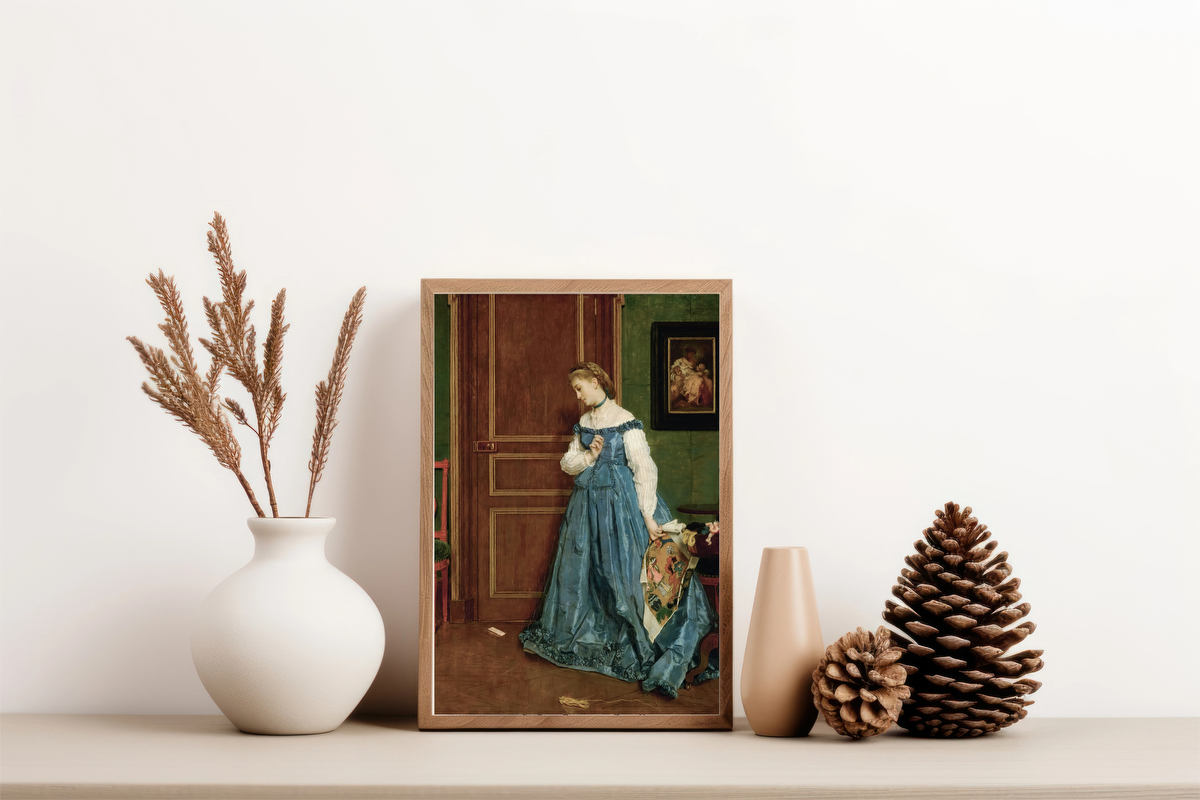 Hesitation – Alfred Stevens
