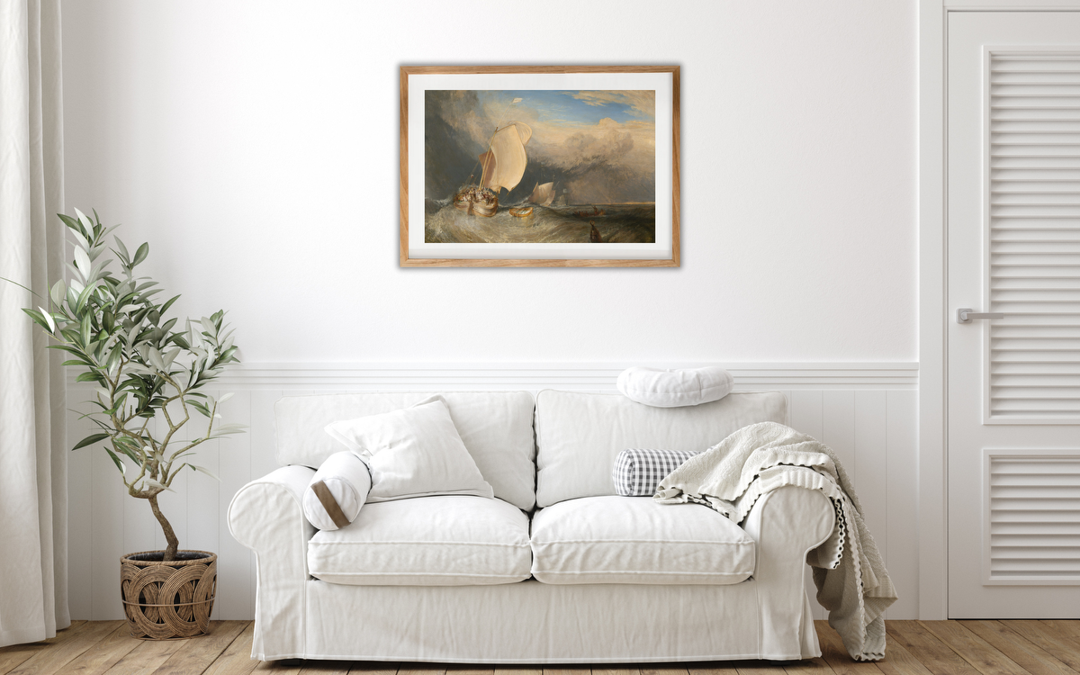 Fishing Boats with Hucksters Bargaining for Fish – Joseph Mallord William Turner