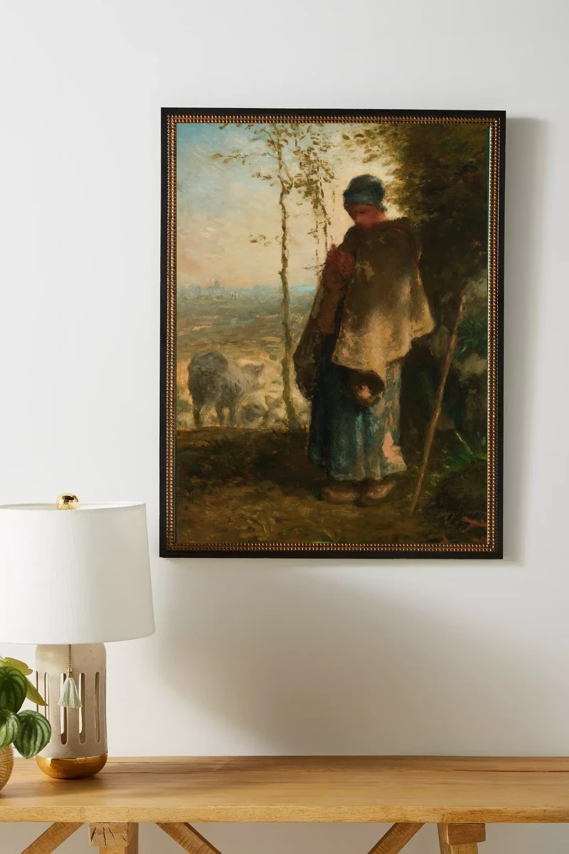 The Little Shepherdess – Jean-François Millet