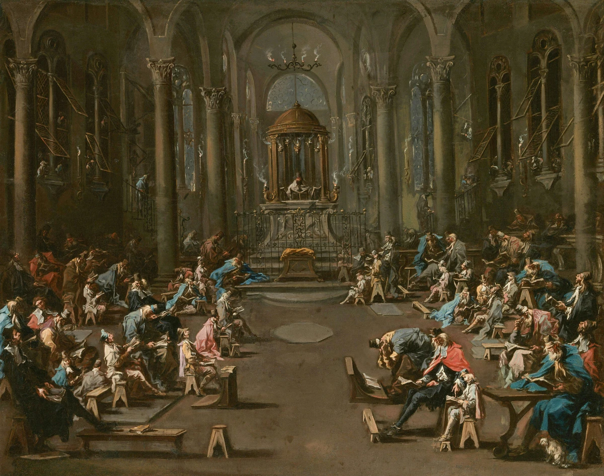 The Synagogue – Alessandro Magnasco