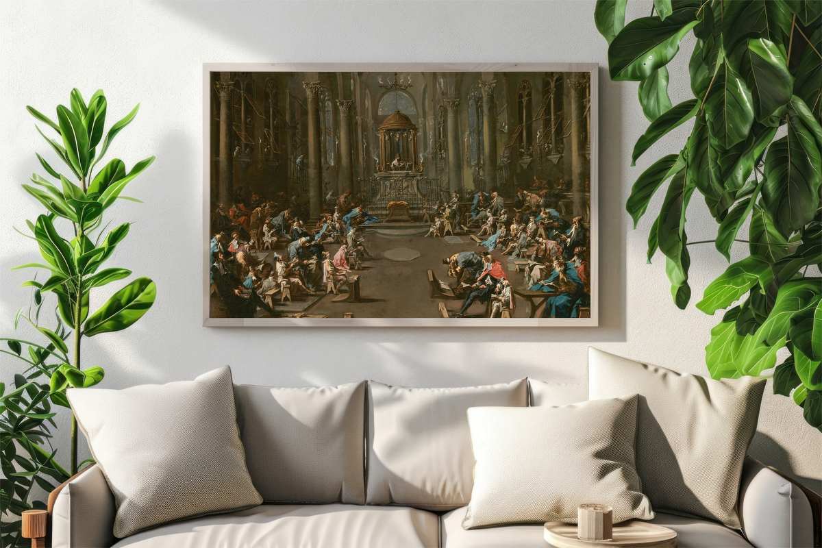 The Synagogue – Alessandro Magnasco