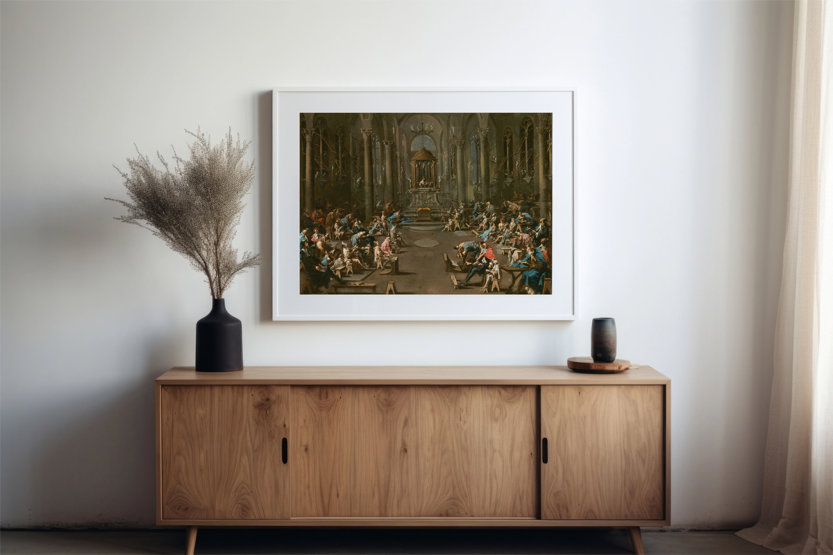 The Synagogue – Alessandro Magnasco